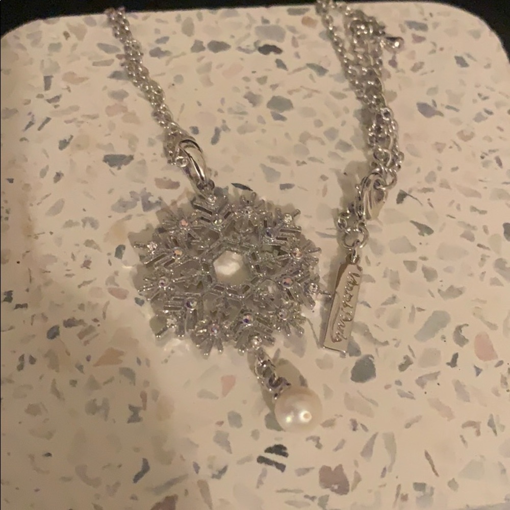 Snow Crystal Necklace